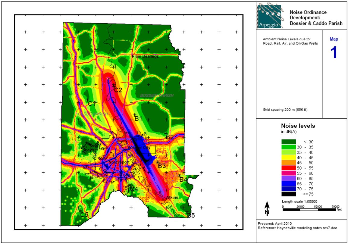 SoundPlan Noise Map